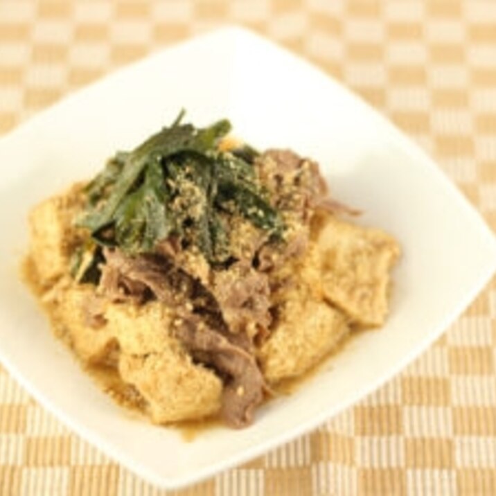 ニラみそ肉ニラみそ肉豆腐